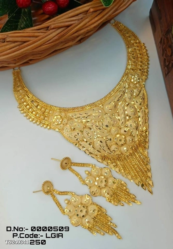 Necklace Brands  One Gram Gold Jwellery*One Gram Gold Jwellery 