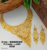 Necklace Brands  One Gram Gold Jwellery*One Gram Gold Jwellery 