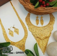 Necklace Brand  One Gram Gold Jwellery Combo*One Gram Gold Jwellery Combo 