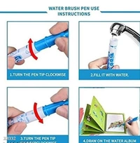 Magic Book  BBM Kid's Magic Water Coloring Books set of 2*Chunky-Size Water Pen for Kids - Random Design (2 Book )
