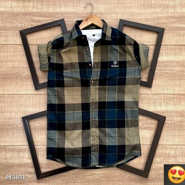 Gant  Premium Quality Check Shirts*😍 *Premium Quality For Premium Customers* 😍*Brand - GANT *👌🏻* Check Shirt*👍* V . Soft feele👌🏻*Quality :- 100% Premium Quality With Satisfaction Guranted*👍 - multicolored, M