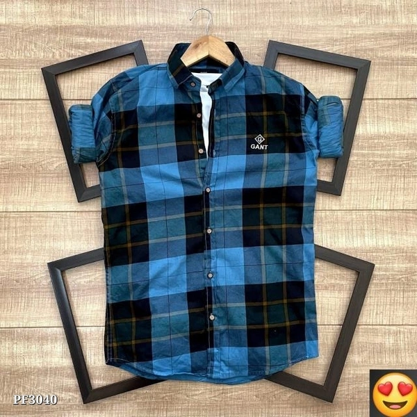 Gant  Premium Quality Check Shirts*😍 *Premium Quality For Premium Customers* 😍*Brand - GANT *👌🏻* Check Shirt*👍* V . Soft feele👌🏻*Quality :- 100% Premium Quality With Satisfaction Guranted*👍 - multicolored, XXL