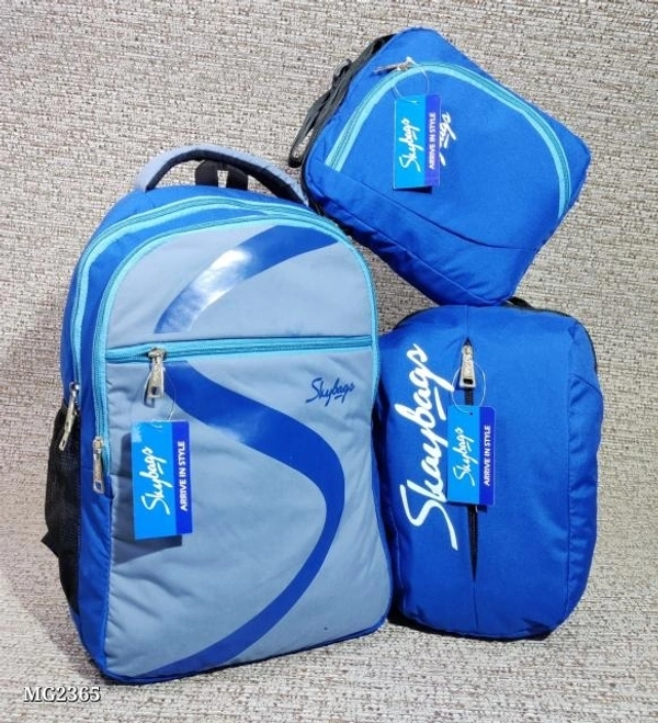 Sky Bags  bagspack combo*New 3 pis skybag comboWith new  colour good material - multicolored