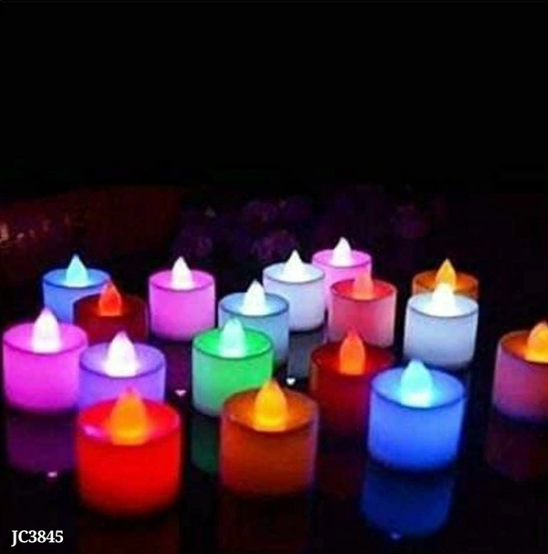 led multi candles**LED MULTI CANDLES**SET OF 24PCS :**TABLET CELL OPERATED**BOX PACKING* - multicolored