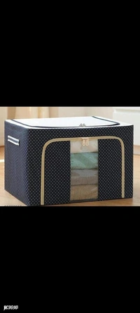 folding storage organiser bag*66 LTR folding storage organiser bag colour nd print random 