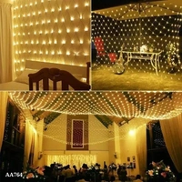 Net Curtain Light**Net curtain light. 240 led bulbus. Height 7 ft. Length 10 ft. Plug in. Extension point. 8 changeable modes.* - multicolored