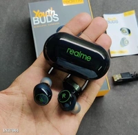 Realme  REAL ME BIRDS*REALME YOUTH BUDSDARE TO BEATFREE SHIP 🤯⭐⭐🌟🌟🌟 - black