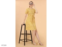 Casual Western Wear Dress - multicolored, S