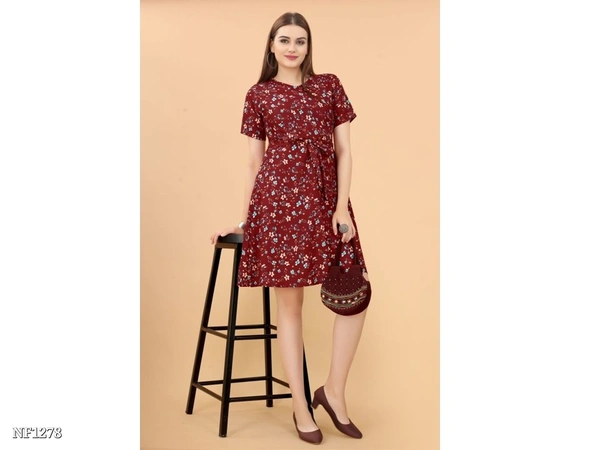 Causal Western Dress  - multicolored, XL