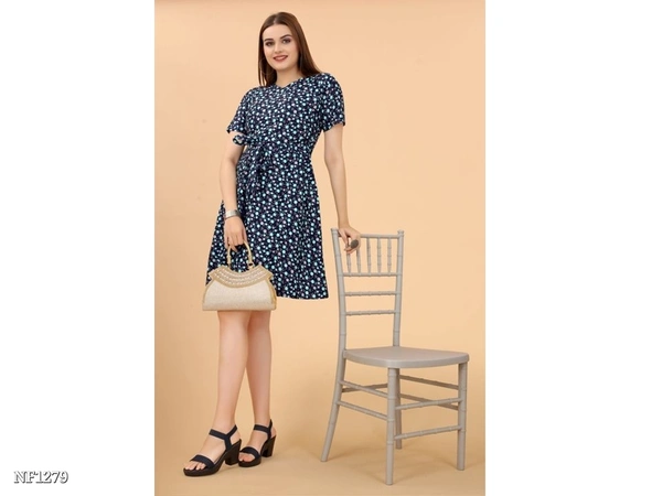 Causal Western Dress  - multicolored, XL