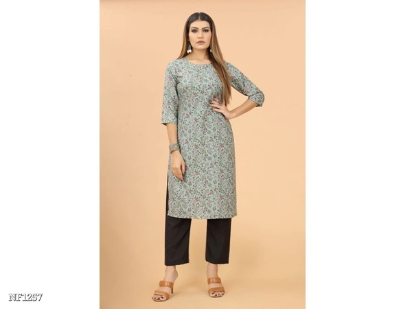 Casual Printed Kurtis  - multicolored, S