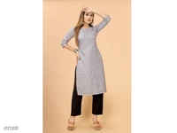 Casual Printed Kurtis  - multicolored, M