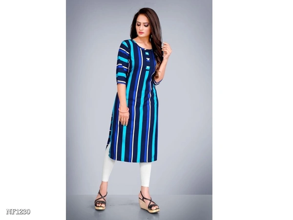 Causal Kurtis  - multicolored, XL