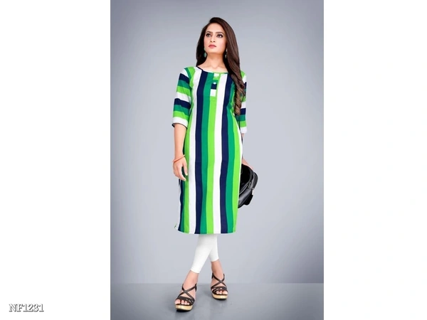 Causal Kurtis  - multicolored, XL