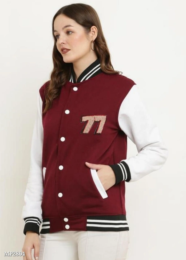 77Jackets Stylish New Jacket**_Stylish unisex sweater cum jacket_**Fabric - Fleece* - multicolored, 38