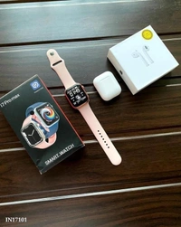 Apple  COMBO OFFER NEW  YEAR SALE SERIES 7 SAMRT WATCH & AIRPODS 2**Best Combo Offer  No 1 Best Gift 🔥 Combo* *First time ever I7 Max Pro & Airpod 2**NEW - multicolored
