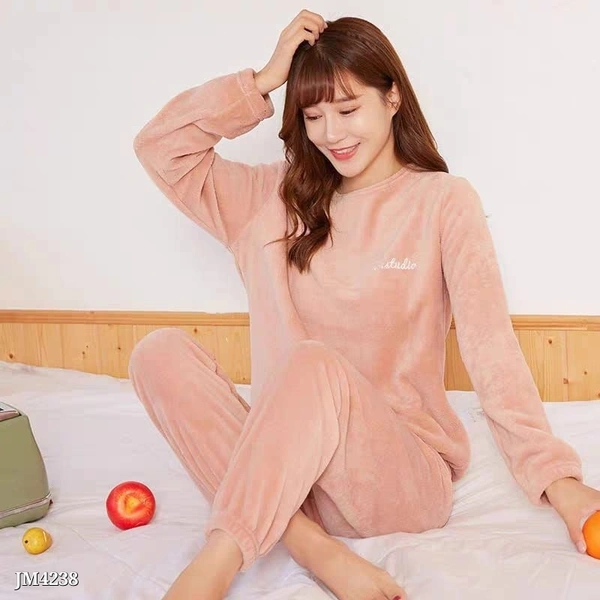 Wollen  _Winter Season Special_ ☃️*WOOLEN NIGHTSUIT**Fabric:* Soft Woolen Blanket - multicolored, 38 To 42
30 To 36