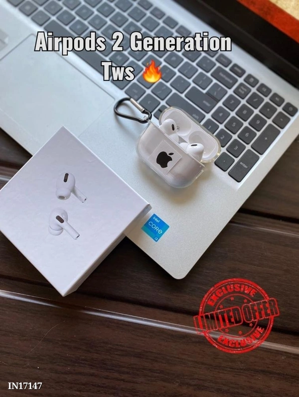 Apple Airpods  NEW AIRPODS TWS 2 GENERATION BUDS. 🥰 BEAT MY PRICE IF YOU CAN 🥰* - multicolored