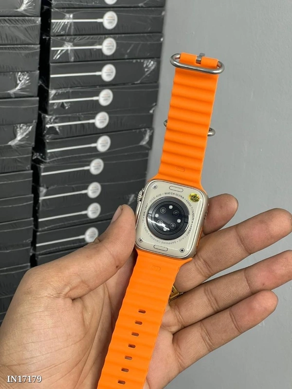 Apple  Catalog Name: *NEW LAUNCH SERIES 8 ULTRA SMART WATCH* - multicolored