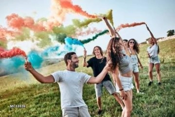 Holi Colour  Holi special colors bomb set of 5* - multicolored