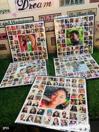 *COLLAGE FRAME ( 10 X 10 INCH ) * - multicolored, 10X10 Inches