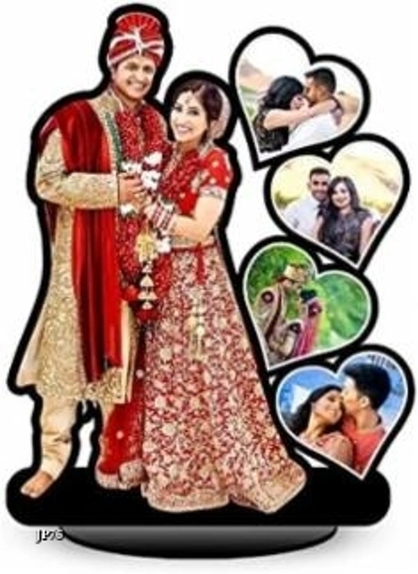 Custom  *customized cutout for couples  - multicolored, 8X12 -12x18 INCHES