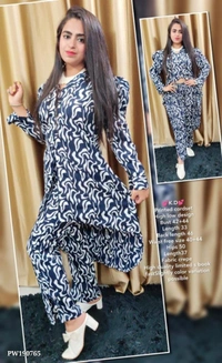 Karftan  Catalog Name: *💫 PRINTED CO-ORD SET 💫* - Red, 36+38 Alternative Sizes Available