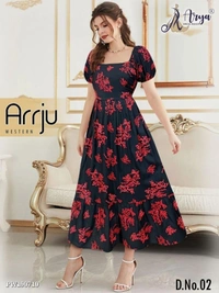Western Dress  WESTERN WEAR 🌝*ARRJU WESTERN - Gold, XL