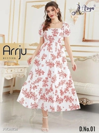 Western Dress  WESTERN WEAR 🌝*ARRJU WESTERN - Gold, XL