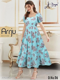 Western Dress  WESTERN WEAR 🌝*ARRJU WESTERN - Gold, XL
