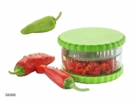 Multicolored  *Garlic Cutter*Multi Crusher for Ginger/Garlic Crusher Chilli, Ginger, Dry Fruits Chopper with Stainless Steel Blades - multicolored