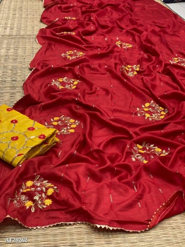 Dola Sarees  Dola silk saree NEW LAUNCHING* - multicolored, Free