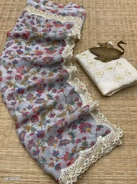 GEORGETT SAREE  Georgett saree  *NEW LAUNCH*ANX- VAMIKA* - multicolored, Free