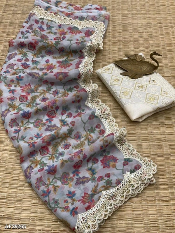 GEORGETT SAREE  Georgett saree  *NEW LAUNCH*ANX- VAMIKA* - multicolored, Free