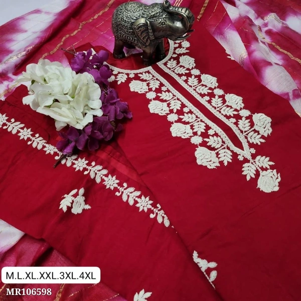 kurti with duppata *```DHAMAKA DESIGN*New launch NEW COLLECTION 🔥🔥🔥🔥*KURTI AND DUPATTA  - multicolored, Free