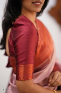 Kanchipuram  Catalog Name: *Soft Lichi Silk Sarees***Fabric  - Pesto, FREE