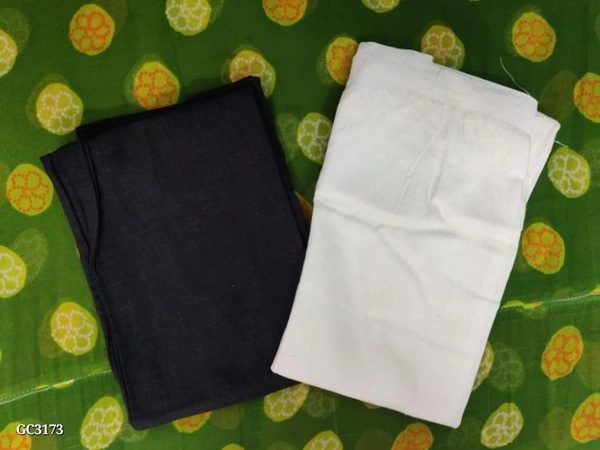 Jaipuri Cotton slub pant no return no exchange *Fabric--cotton slub **Side open kurti**Length-38 - Black, M