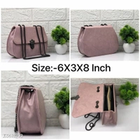 Sling Bags  New Latest Gorgeous Box Sling Bag For Women And Girls*** - multicolored, Free