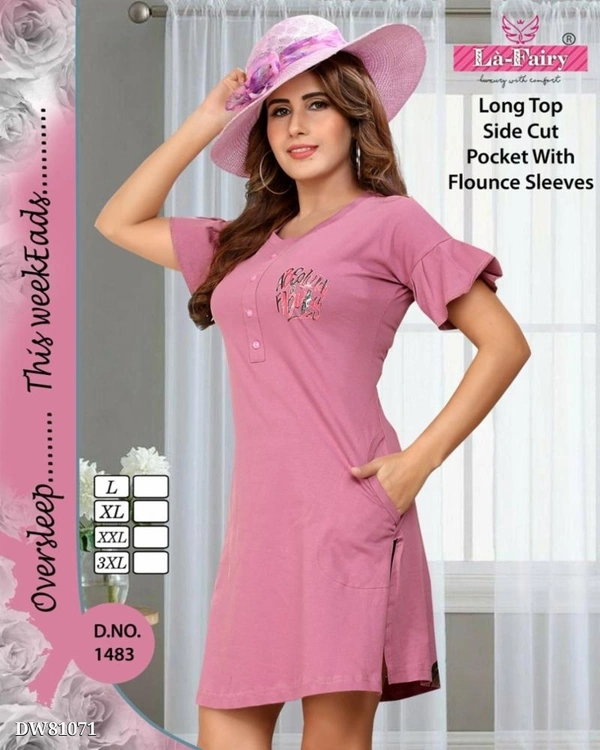 Fairy  Catalog Name: * Long Top  - multicolored, Free