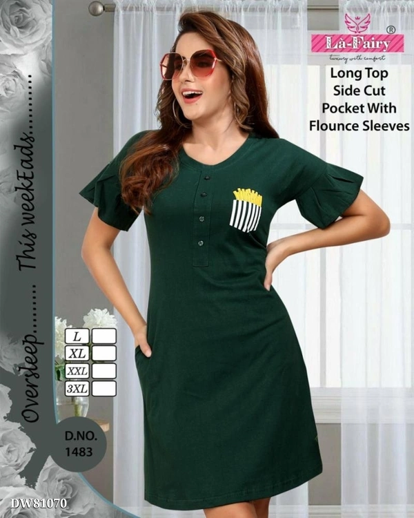 Fairy  Catalog Name: * Long Top  - multicolored, Free