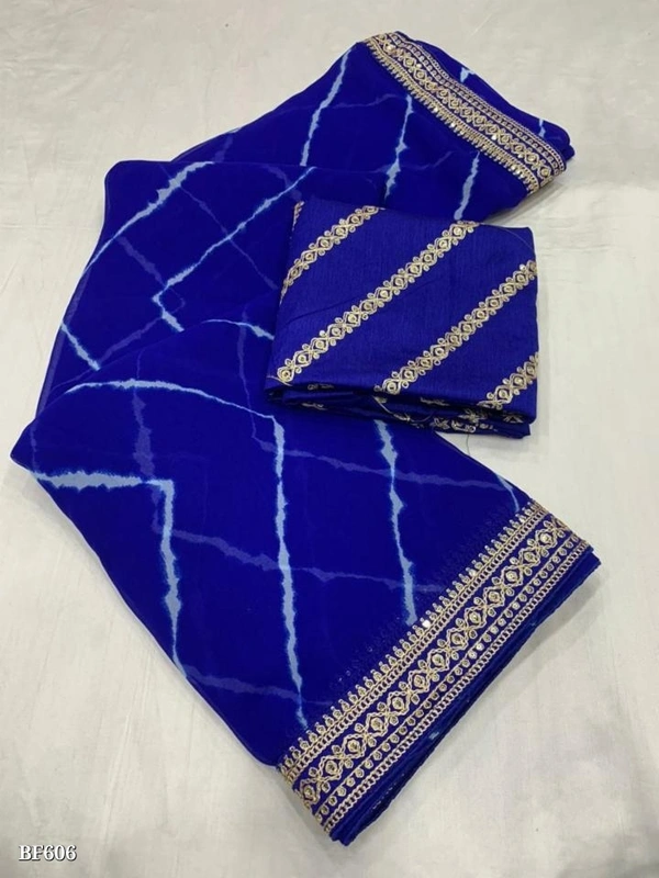 Arihant  New Exclusive Wow Looking Party Wear Saree Arihant**😍 Savan Special Lahariya Saree 😍**New Exclusive Wow Looking Party Wear  Saree**Catalog* :- *arihant - Free, multicolored