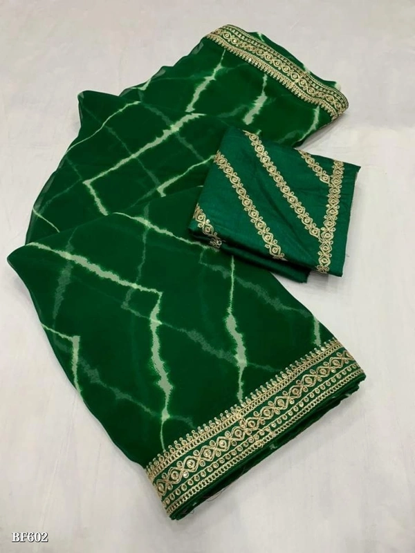 Arihant  New Exclusive Wow Looking Party Wear Saree Arihant**😍 Savan Special Lahariya Saree 😍**New Exclusive Wow Looking Party Wear  Saree**Catalog* :- *arihant - Free, multicolored