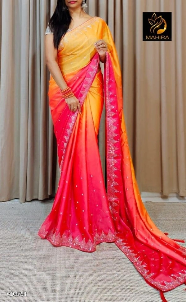Rangoli silk  Wearing A Designer Saree Is A Hobby Of Every Women* - multicolored, Free