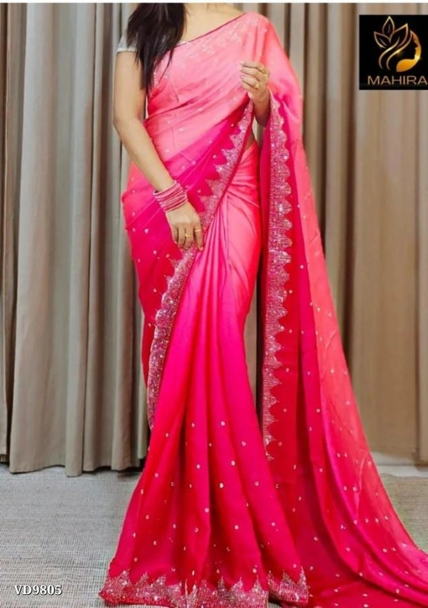 Rangoli silk  Wearing A Designer Saree Is A Hobby Of Every Women* - multicolored, Free