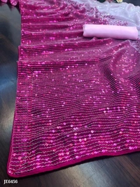 Bollywood  EXCLUSIVE BEAUTIFUL SAREE \uD83D\uDE80\n\nSAREE : PREMIUM GEORGETTE DIGITAL PRINT - Pink Flamingo, Free
