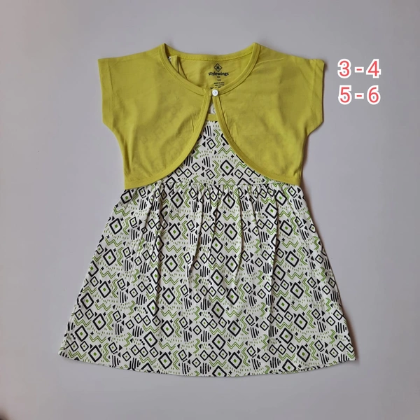 Fancy Coat Frock - 5-6