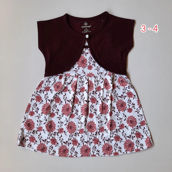Girls Fancy Cost Frock - 3-4yrs