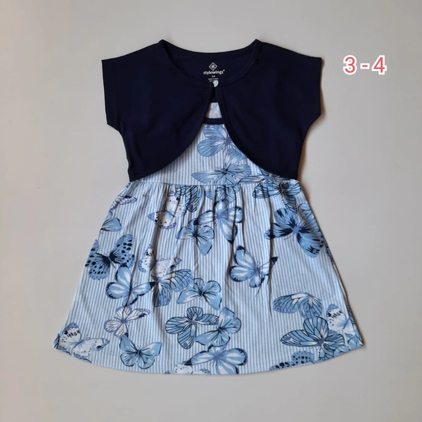Girls Fancy Cost Frock - 3-4yrs