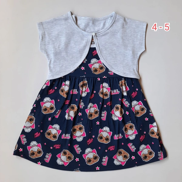 Girls Fancy Cost Frock - 4-5yrs
