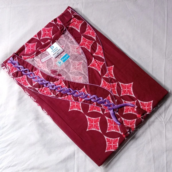 Royal Side Pinnal Nighty - XXL